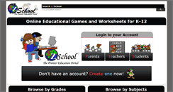 Desktop Screenshot of ezschool.com